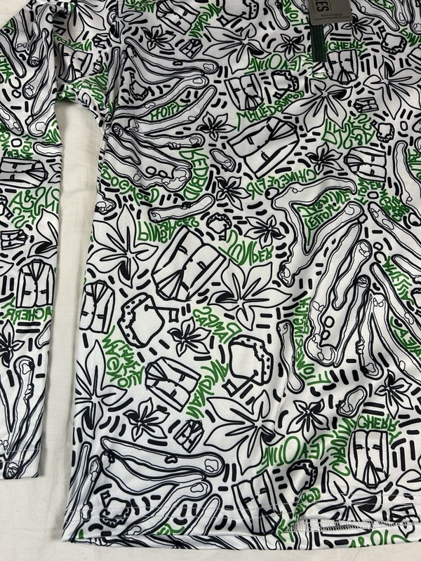 NWT PINS & ACES AUGUSTA MASTERS 2022 LIMITED EDITION TOPO 1/4 ZIP SIZE M gallery