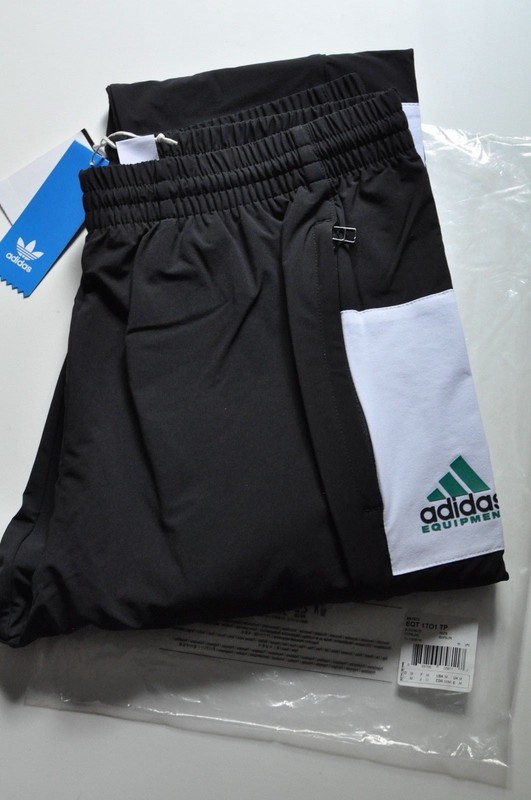 Adidas equipment EQT track pants Mens Medium black/white gallery