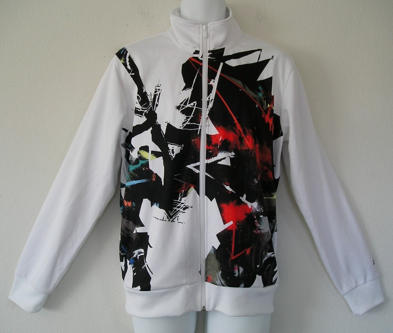 Adidas GOOD VS EVIL Track Jacket MR JAGO URBAN ARTIST SERIES Top firebird Mens M gallery