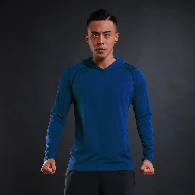 Men Gym Fitness Shirt Bodybuilding Sport t-Shirts Quick Dry Running Football gallery
