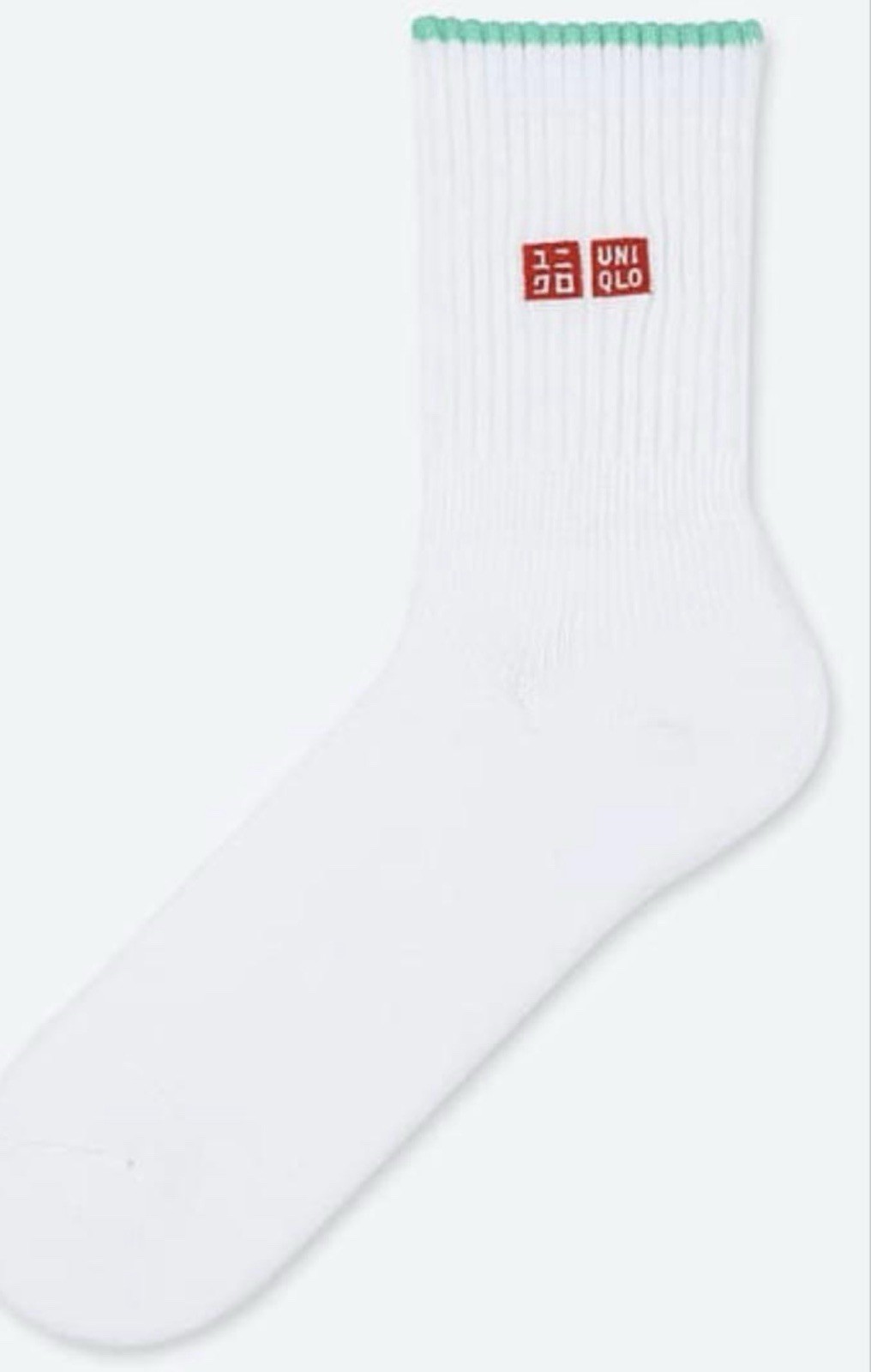 Roger Federer UNIQLO 2019 Wimbledon Socks White RF-Free Shipping from Japan gallery