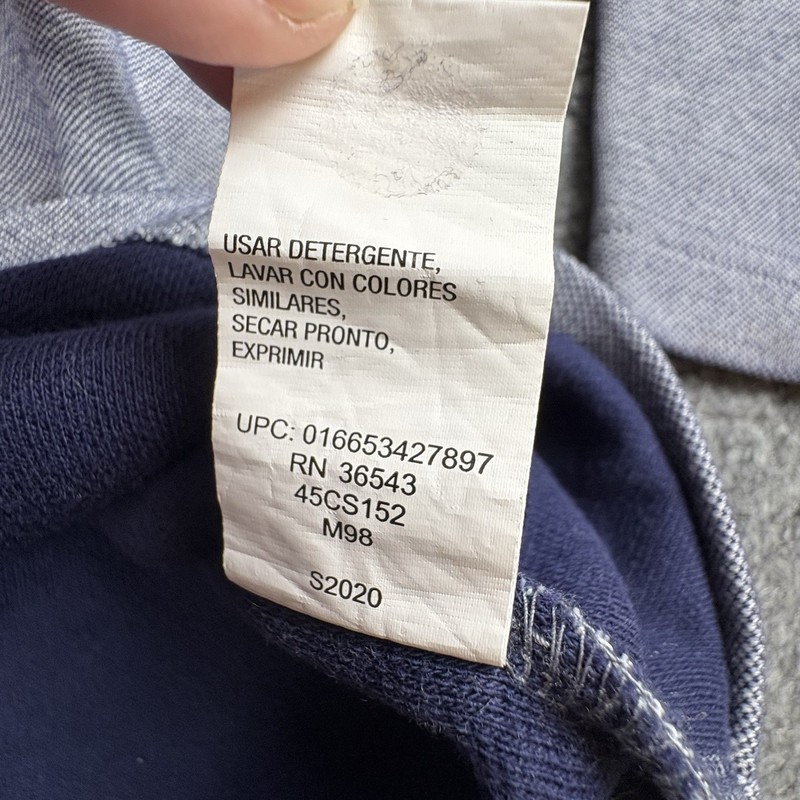 Izod Quarter Zip Pullover Mens XL Blue Casual Preppy Golf Athleisure Classic gallery