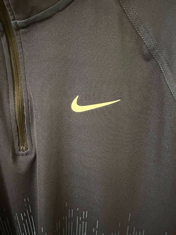 Nike Oklahoma City Thunder Team Issued Dri-FIT ADV Navy Quarter Zip SZ LARGE gallery