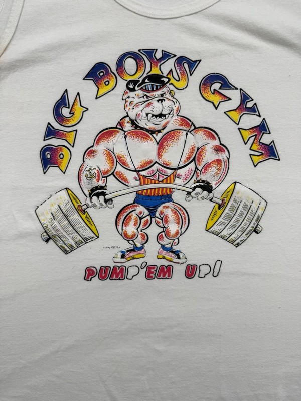 Big Boys Gym Old School Bodybuilding Logo Workout Muscle Workout gallery