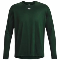 Under Armour Tech Men’s Team Long Sleeve Shirt Green 1376843 Size Large New