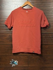 Under Armour Project Rock Terry Gym Top Copper Red Rust Men’s Small 1380177-635