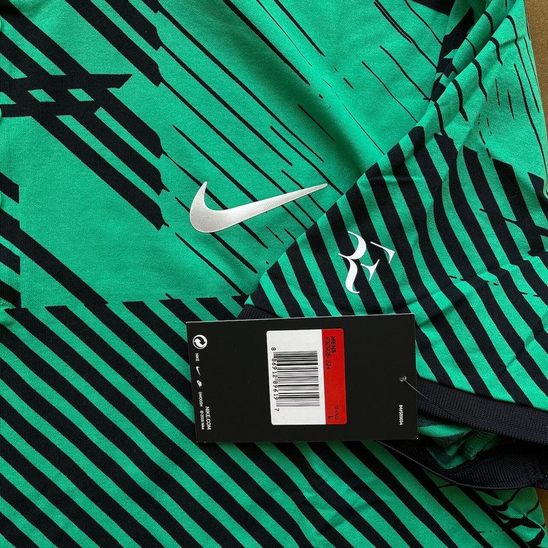 Nike Roger Federer RF 2017 Indian Wells Miami Henley Polo Tennis Shirt Uniqlo ON gallery