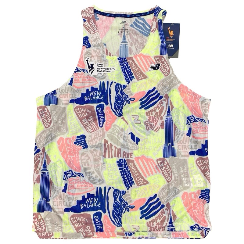 New Balance Men's 2025 NYC Marathon Athletics Running Singlet Standard Fit gallery