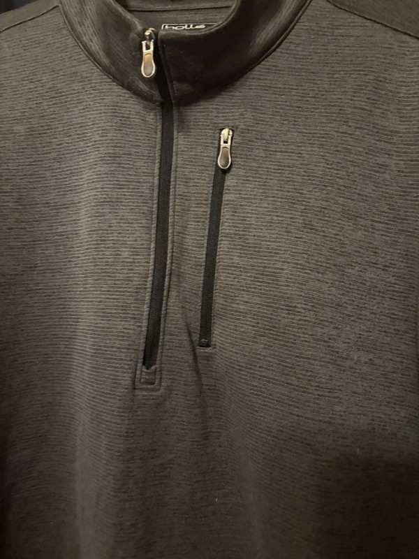 Bolle 1/4 Zip Mock Neck Pullover Gray Men's XX-Large Activewear Long Sleeve gallery