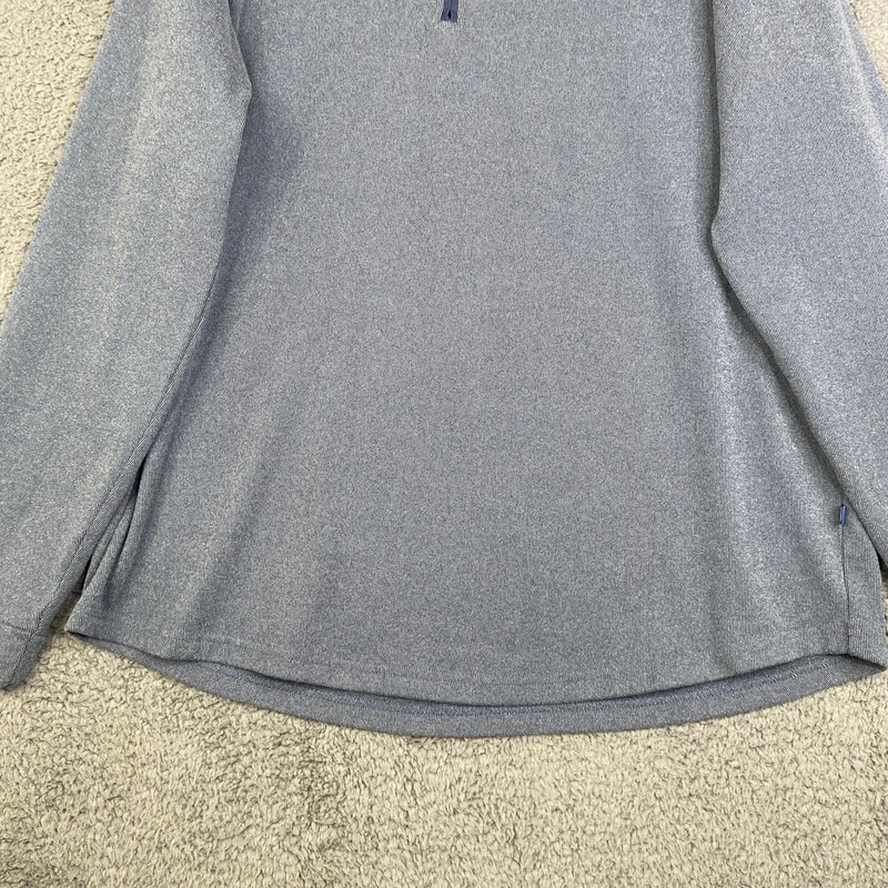 Swannies 1/4 Zip Pullover Mens 2XL Blue Performance Golf Logo Preppy Stretch gallery