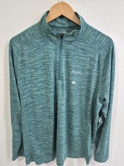 Eddie Bauer Pullover Mens Large Spearm Motion FreeDry Quarter Zip Shirt Nwt