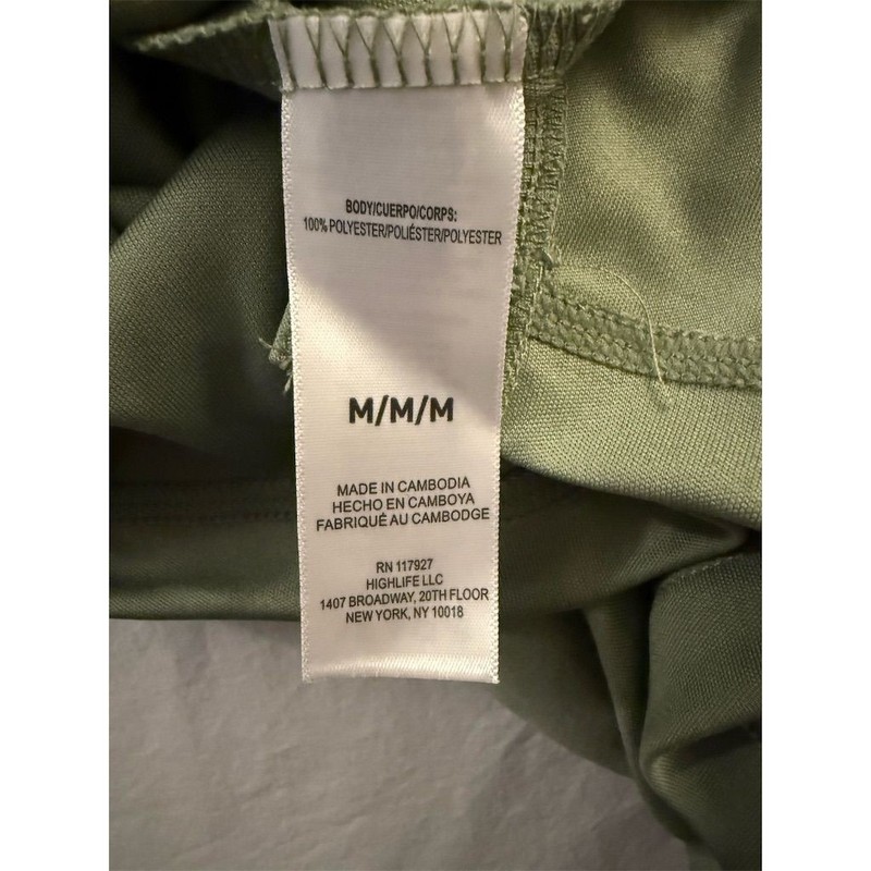 Reebok Men's Sleeveless Tech Tank Top Green Size M Training Running gallery