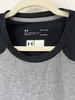 Men’s Under Armor Loose Heat Gear, 3/4 Sleeve, Black And Grey, Size L gallery
