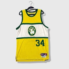 Reebok Boston Celtics Basketball Classic Jersey Mens M Paul Pierce 34 Terry