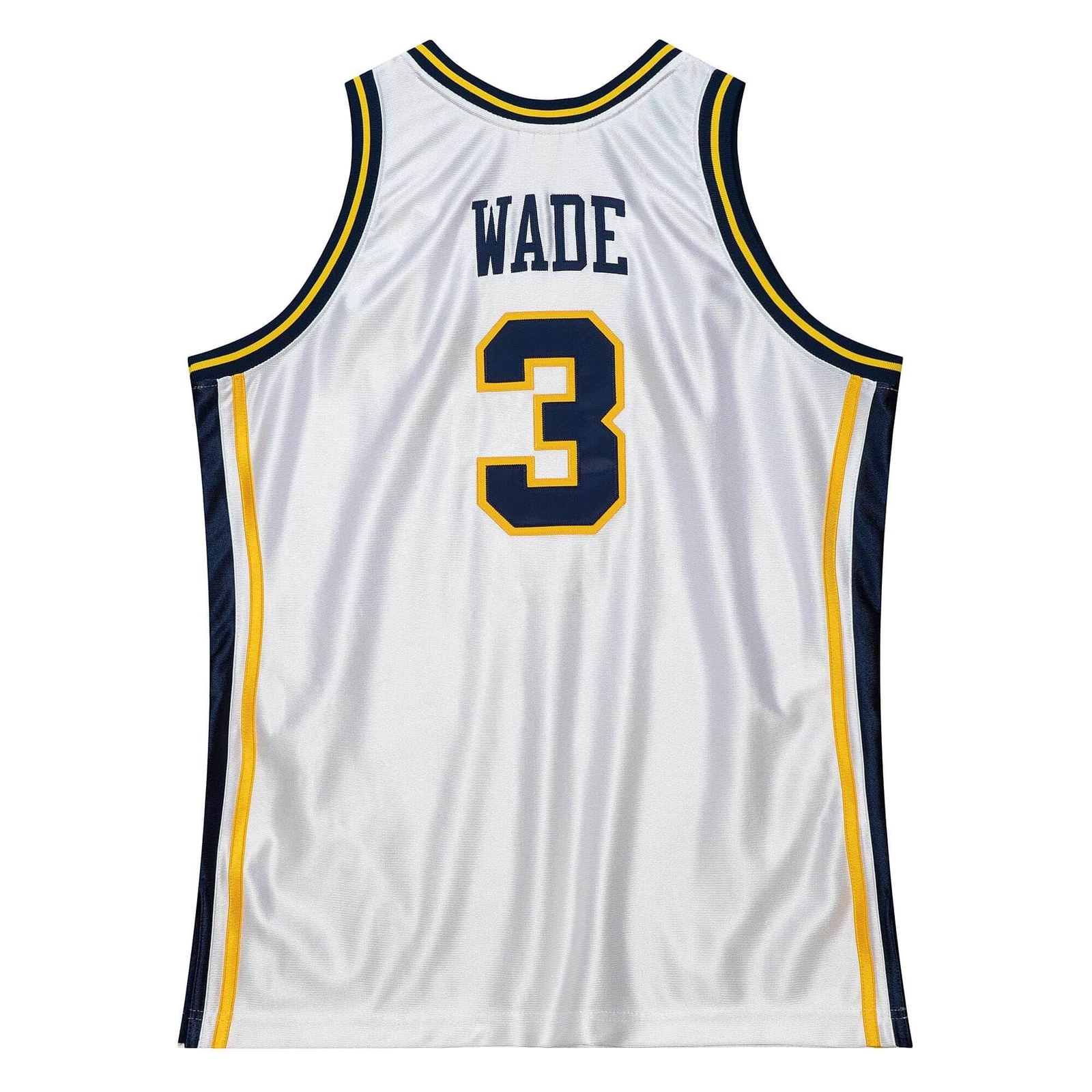 MITCHELL & NESS NCAA WHITE JERSEY MARQUETTE 2002 DWYANE WADE gallery