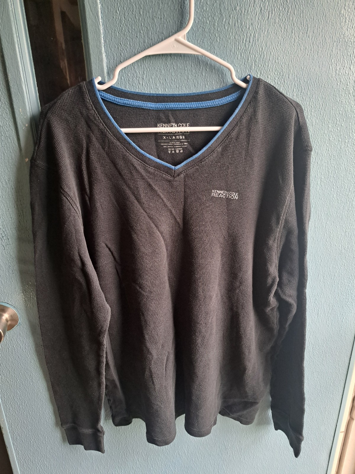 Kenneth Cole Reaction Mens XL Long Sleeve Cotton Active Wear Fast Shipping #10 gallery