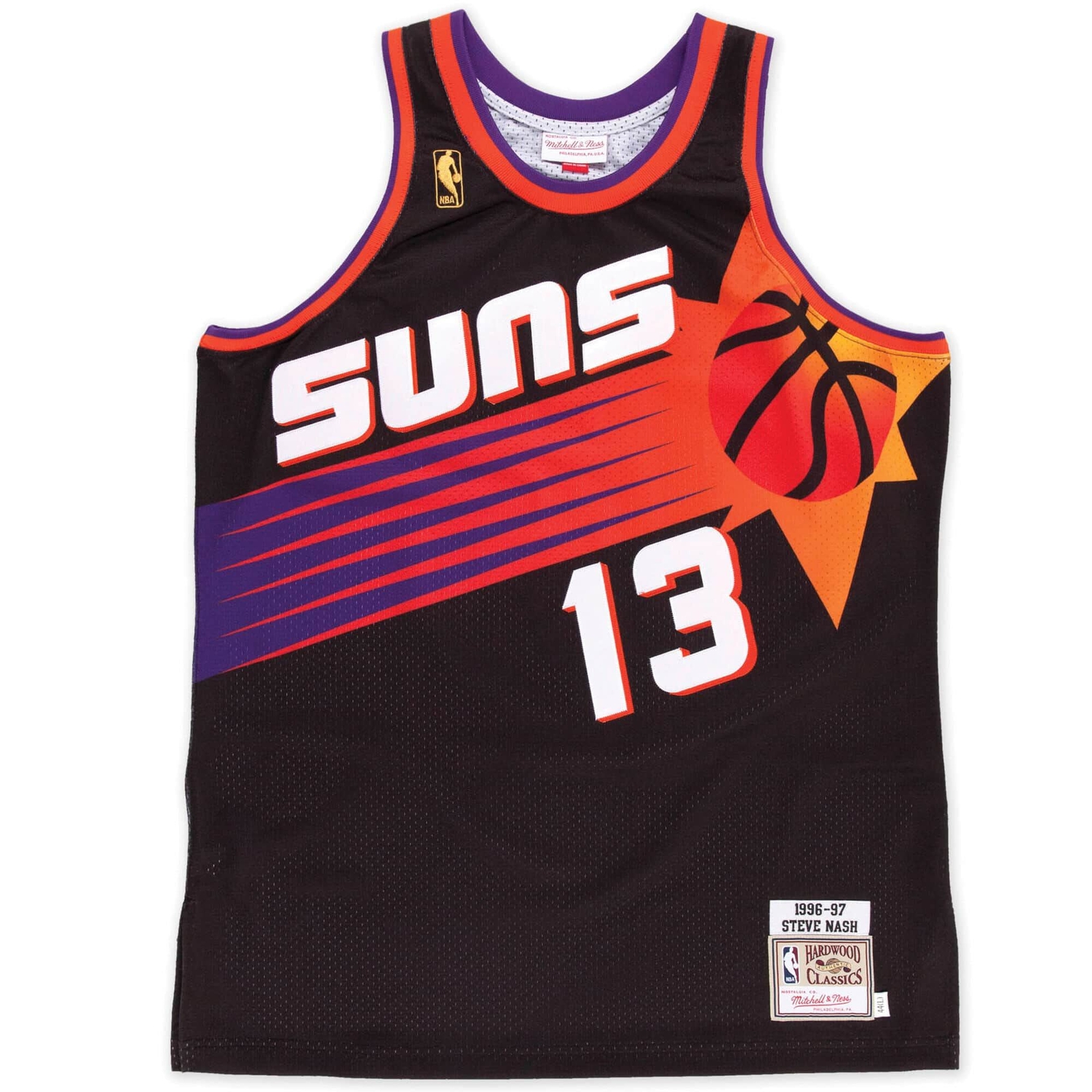 MITCHELL & NESS NBA AUTHENTIC ROAD JERSEY PHOENIX SUNS 96-97 STEVE NASH gallery