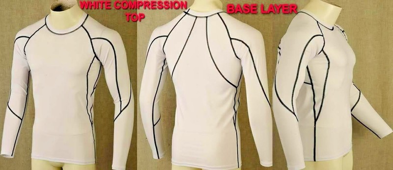 Compression base layer body Armour Long Sleeve men's gym T-Shirt Sports top TNQ gallery