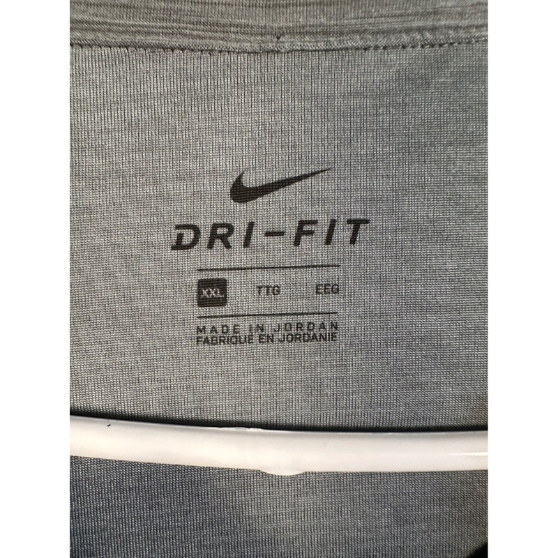 Nike Dri-FIT Mens XXL 1/4 Zip Pullover Heather Grey Active Top 940177-065 gallery