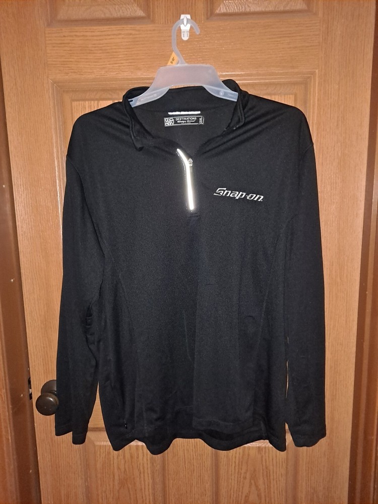 Snap-On Tools Quarter-Zip Sport Performance Pullover Shirt 2XL