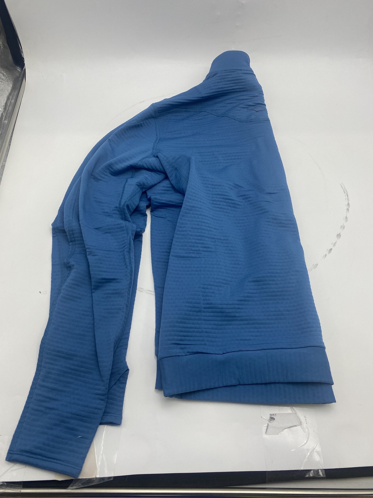 HOKA ONE ONE TERRY KNIT FABRICFRONT ZIP VENTING THERMAL SIZE: M - BLUE gallery