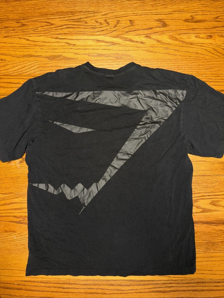 Mens - Gymshark Power T Shirt - Size L - Black/Gray