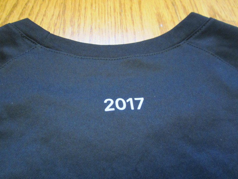 APPLE logo Power Performance T-SHIRT Medium Dri Fit MD Wicking Polyester tee EUC gallery