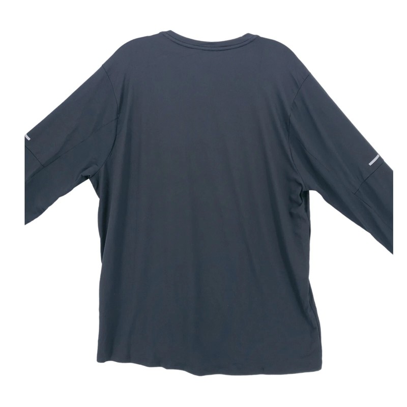 NWT Nike Dri-FIT Element Crew Black Long Sleeve Top Swoosh DD4754-010 Size Small gallery