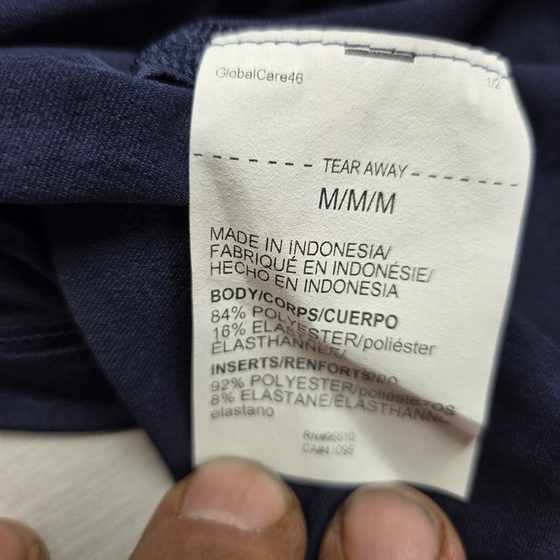 NWOT. Under Armour Compression Long Sleeved Shirt Men's Size Medium Navy gallery