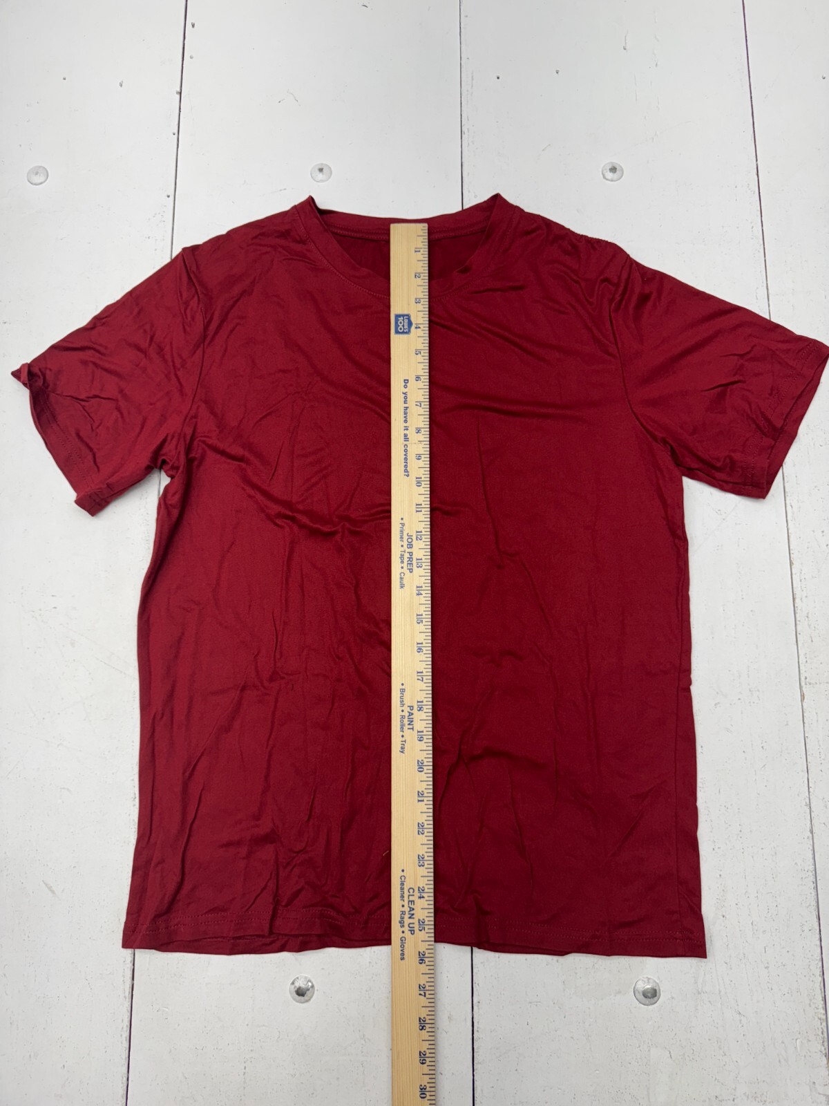 Shein Black And Red Athletic Short Sleeve Shirts Mens Size Medium gallery