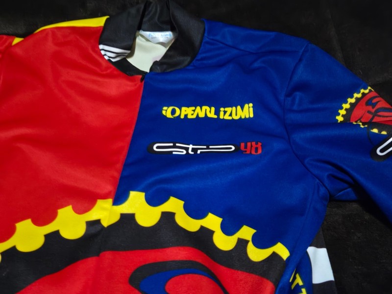 Pearl Izumi Cycling Jersey Full Zip Rear Pockets Sz Small-"SEATTLE TO PORTLAND" gallery
