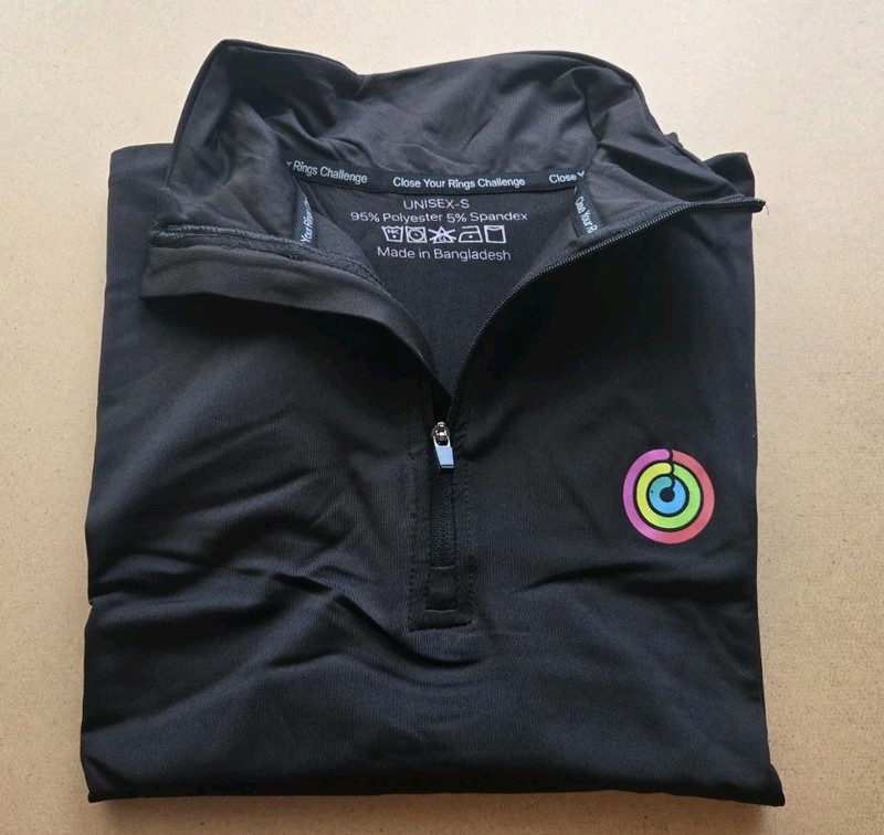 APPLE logo Employee Close Your Rings Challenge 1/4 zip Pullover Unisex S gallery