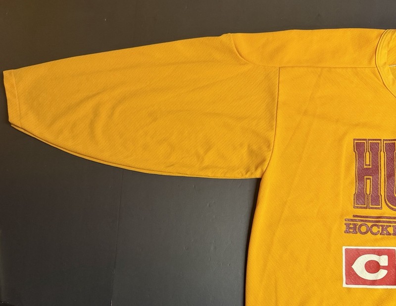Vintage CCM Huron Hockey School Jersey - Maska Air-Knit - XL gallery