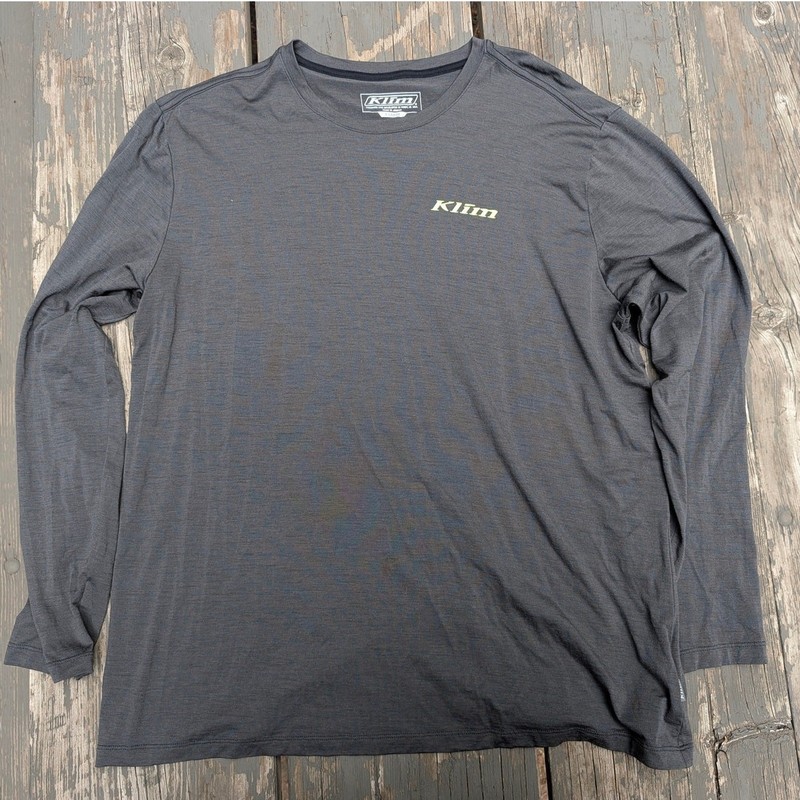 Klim Mens XL 87% Merino Wool Blend Long Sleeve Base Layer Shirt ADV Thermal Snow gallery