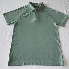 Fabletics Men’s The Training Day Polo Sea Green Size Sm Performance Athletic Fit
