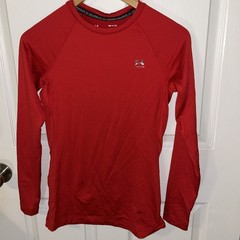 Under Armour ColdGear Men/Womans Unisex Red Compression Shirt