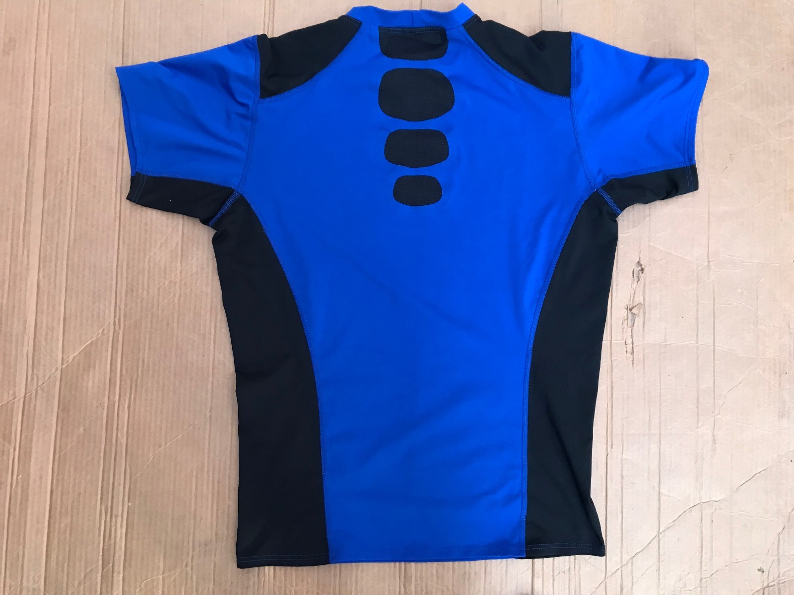 Men's Nike Dri Fit Short Sleeve Compression ROYAL BLACK RN56323 SIZE XXL gallery