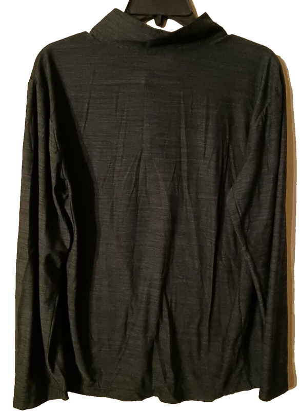 Nike Mens Breathe Dry Fit 1/4 Zip Long Sleeve Training Shirt Size Black 940177 gallery
