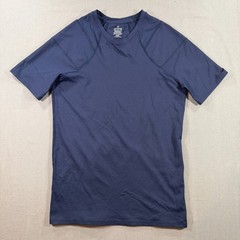Tommie Copper Shoulder Support Compression Shirt Mens XL Navy Blue Short Sleeve