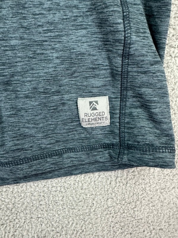 Rugged Elements Durable Utility Long Sleeve Shirt Men’s XL Gray Stretch Rugby gallery