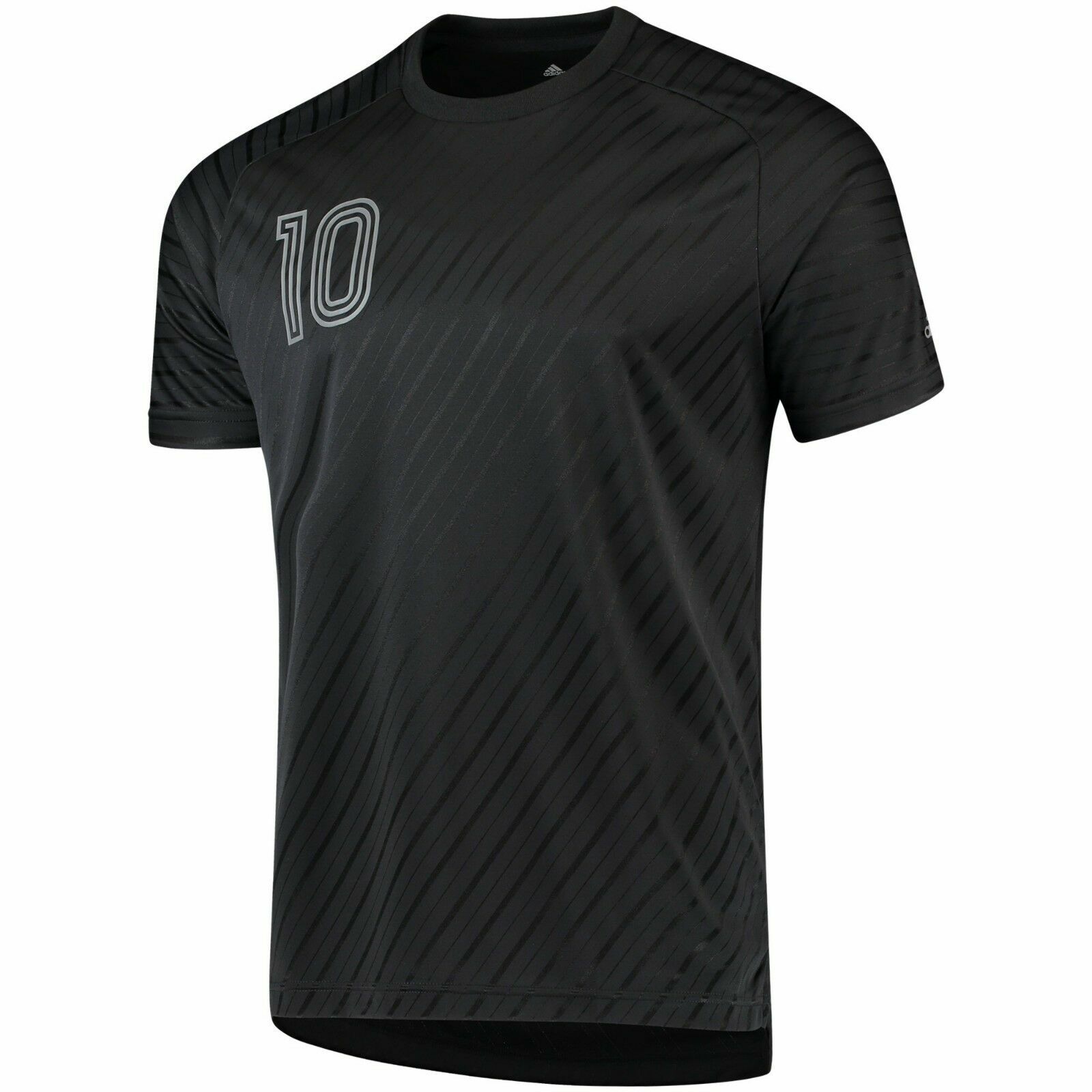 Adidas Embossed Tango Icon Player Jersey Shirt #10 Messi Drop Tail Soccer XL NWT gallery