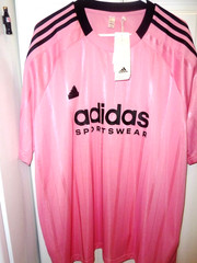 NWT Men’s Adidas Tiro NTPK Multi Logo Short Sleeved Shirt Size XXL 2XL