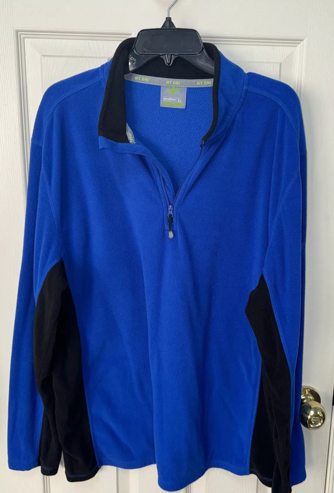 Men’s Nordic track NT Dri quarter zip fleece shirt size XL gallery