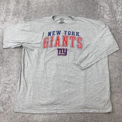 Fanatics NFL Pro Line New York Giants NY Heather Knit Shirt Men’s Big 4XLB Gray