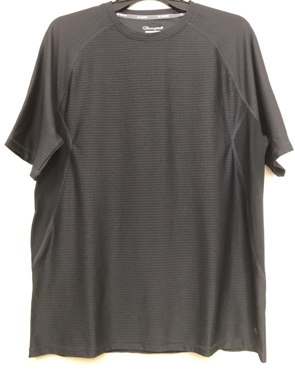 Champion Men’s Vapor Performance Active Tee - Black Heather - Size: Medium K-7 gallery