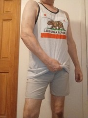 California Republic State Bear Tank Top Sleeveless Shirt 2XL Gray NWT