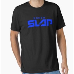 Vuori Power Slap T Shirt Mens L Black Blue Logo Athleisure Activewear Top