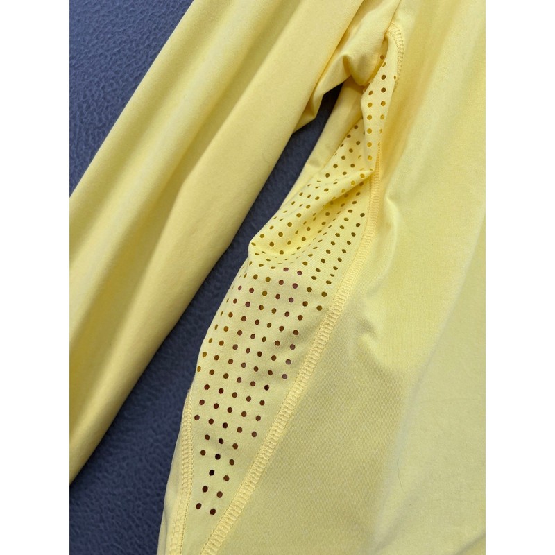 White Water Pullover Mens Quarter Zip Yellow Performance Marlin Logo Size L gallery