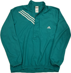 Adidas Men’s Large 2019 Activewear Half-Zip Pullover in Turquoise