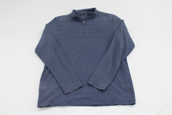 Travis Mathew sz Large Blue Pullover Men's Casual Stretch Activewear